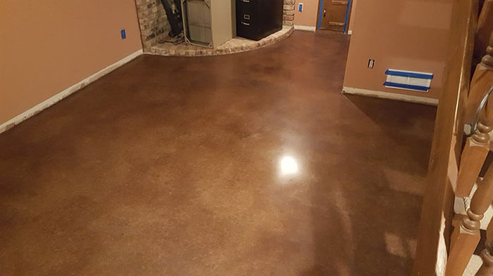 Polished Concrete Basement Floors Minneapolis, Minnesota