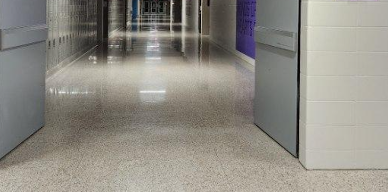 Terrazzo Restoration, Brooklyn Center School