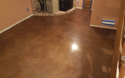 Polished Concrete Basement Floors Minneapolis, Minnesota