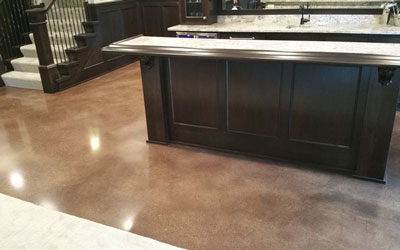 restore concrete floors in home