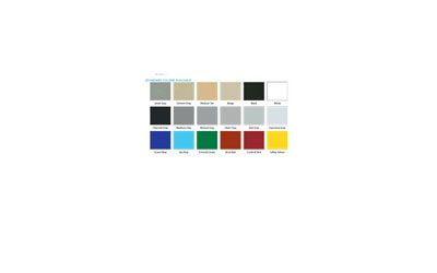 Standard Epoxy Colors